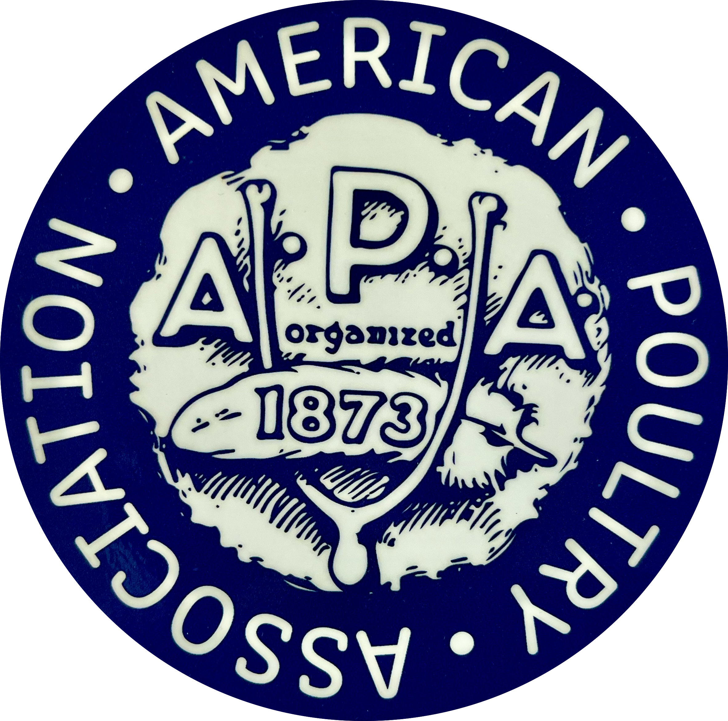 APA Round Sticker