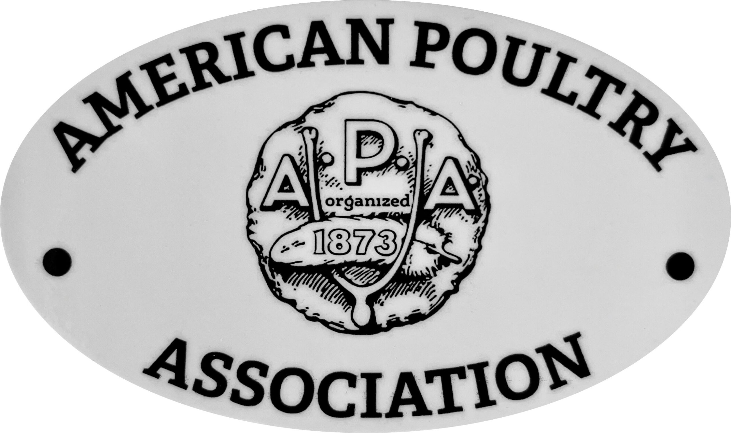 APA Oval Sticker
