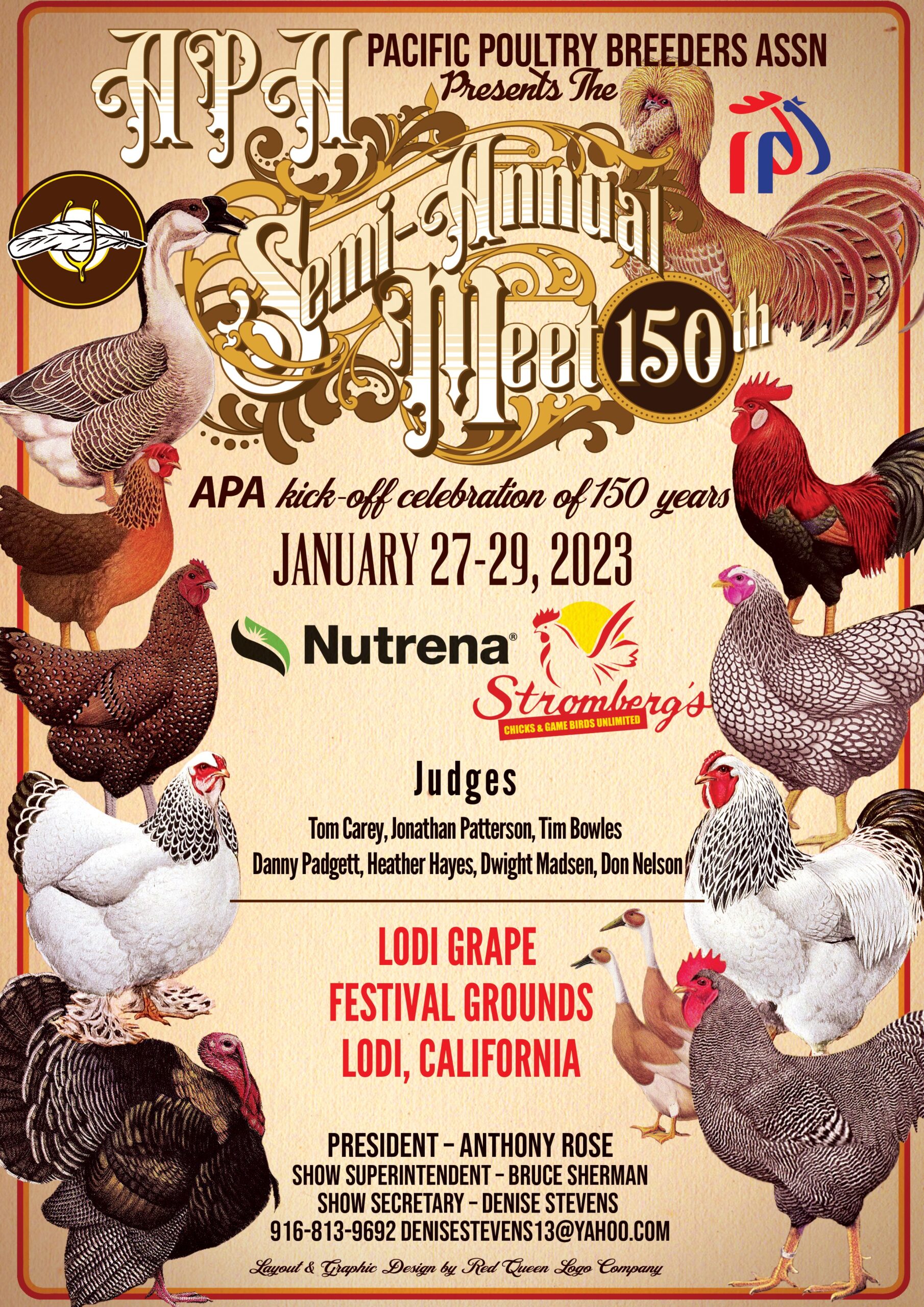 2023 APA 150th Anniversary SemiAnnual Meet American Poultry Association